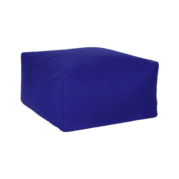 Zils vilnas pufs Keno – noo.ma