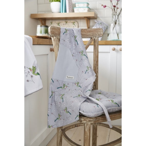 Virtuves dvieļu, priekšauta un virtuves cimda komplekts (5 gab.) Hummingbirds – Cooksmart ®-image-2