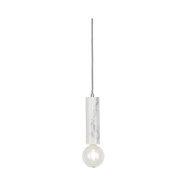 Balta piekaramā lampa ar marmora detaļām Citylights Atēnas-image-2