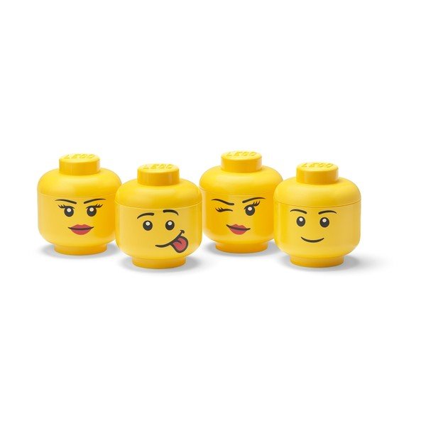 Plastmasas uzglabāšanas kastes bērniem (4 gab.) Multi–Pack – LEGO®-image-2