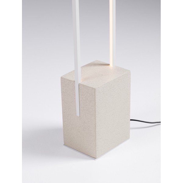 Balta LED stāvlampa (augstums 161 cm) Lithos – Nova Luce-image-2