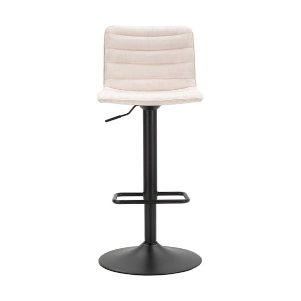 Balts/melns bāra krēsls ar regulējamu augstumu (sēdekļa augstums 61 cm) Malia – Mauro Ferretti-image-2