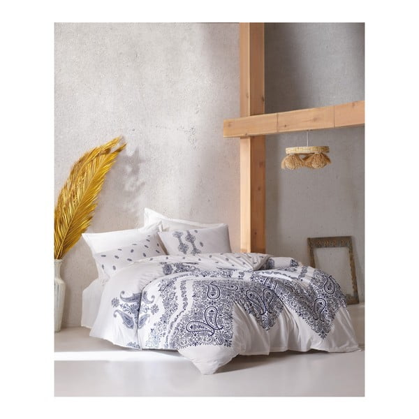 Kokvilnas gultasveļas komplekts ar Coria gultasveļu, 200 x 220 cm