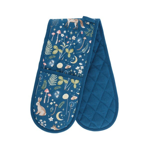 Kokvilnas dubultie virtuves cimdi Enchanted Twilight Animals – Catherine Lansfield