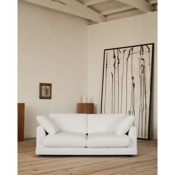 Krēmkrāsas dīvāns 210 cm Gala – Kave Home-image-3