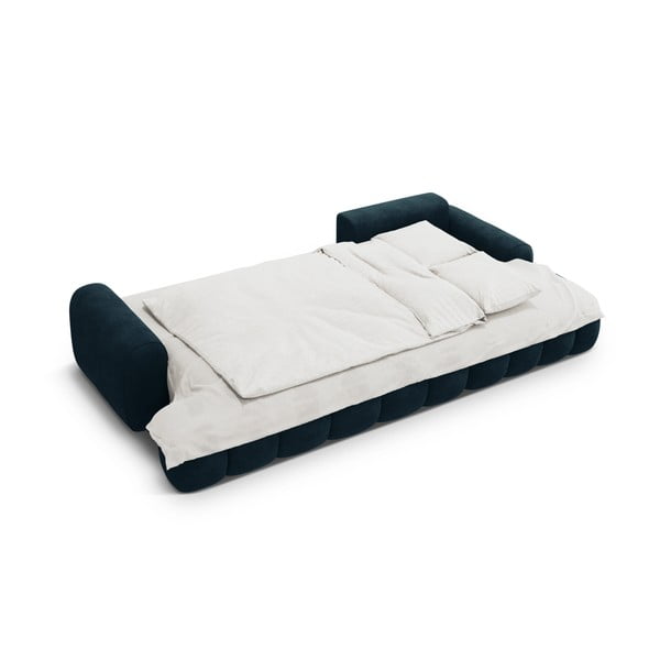 Zaļganzils samta salokāms/ar uzglabāšanas vietu stūra dīvāns (ar labo stūri/ar zvilni) Linz – Cosmopolitan Design-image-4