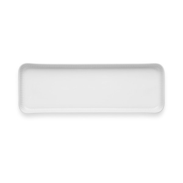 Balts porcelāna servēšanas šķīvis Eva Solo Legio Nova, 37 x 12,5 cm-image-1