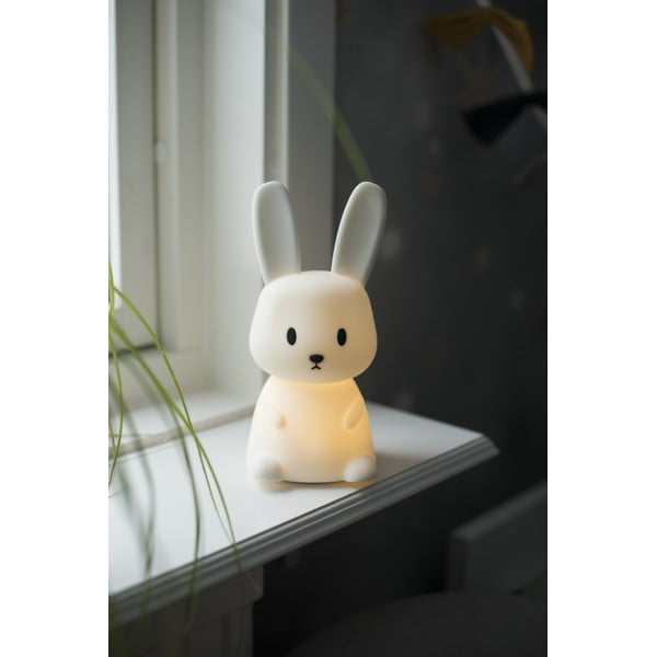 Balta LED bērnu naktslampiņa Bunny – Star Trading-image-3