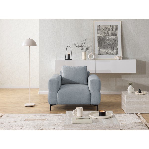 Dūmakaini zils atpūtas krēsls Helio – Ropez-image-3