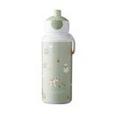 Gaiši zaļa plastmasas bērnu pudele 400 ml Little Farm by Little Dutch – Mepal
