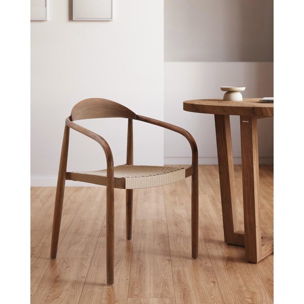 Krēsls no eikalipta koka Kave Home Glynis-image-1