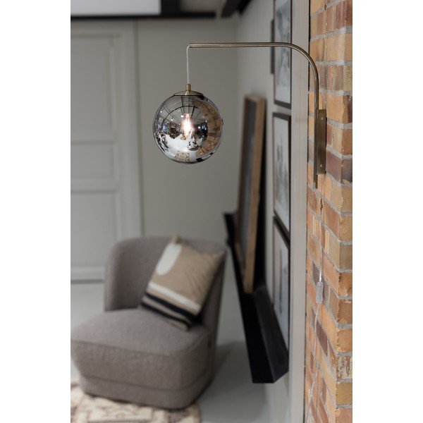 Sienas lampa melnā/bronzas krāsā (garums 47,5 cm) Dione – Markslöjd-image-1