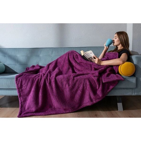 Mikroplīša pleds 140x190 cm – Mila Home-image-2