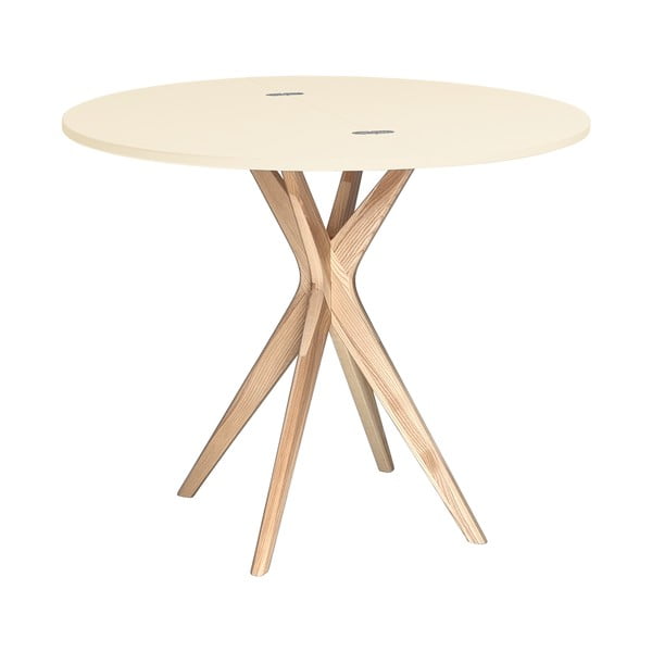 Apaļš izvelkams ēdamgalds 45x90 cm Jubi – Ragaba-image-2