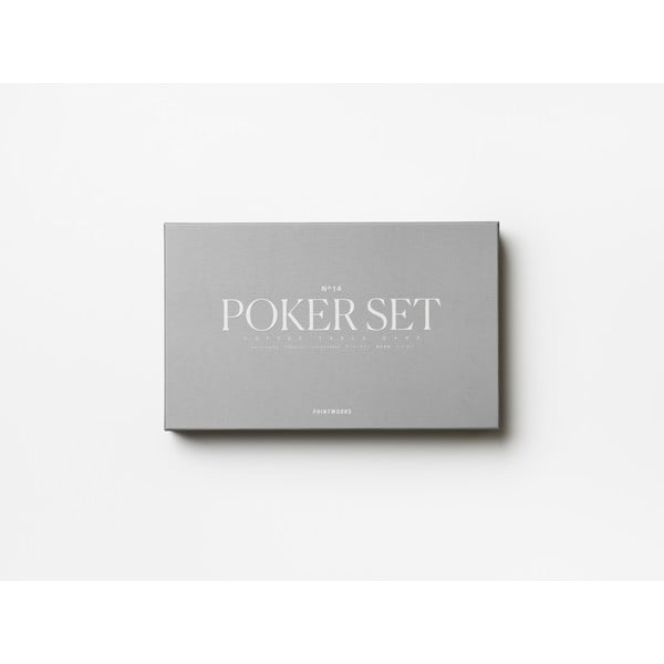 Kāršu spēle Classic Poker Set – Printworks-image-2
