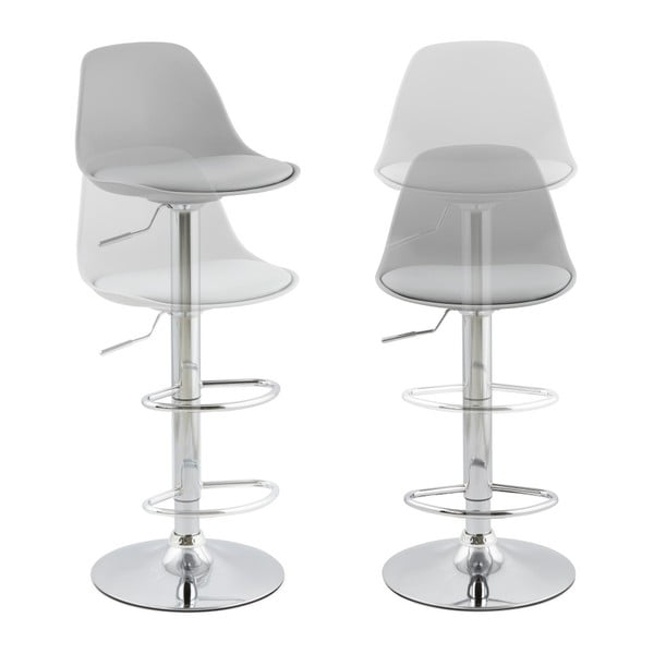 Pelēks bāra krēsls Kokoon Suki-image-2