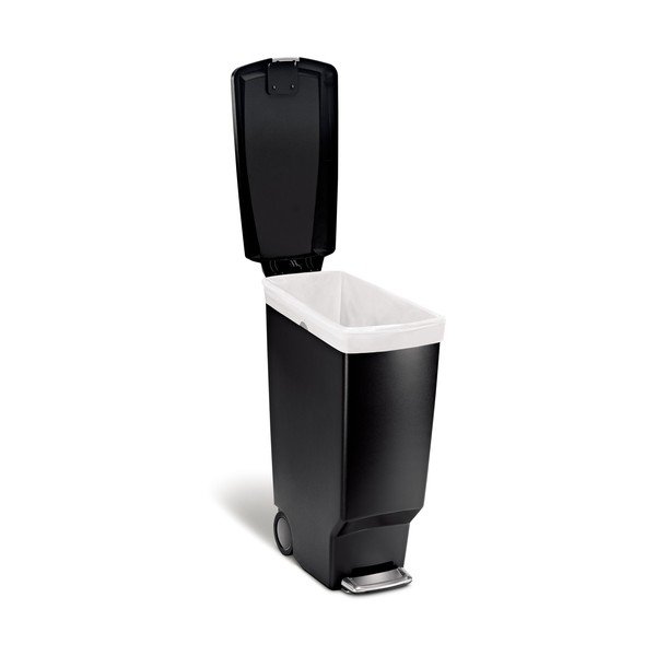 Plastmasas atkritumu tvertne ar pedāli 40 l – simplehuman-image-1