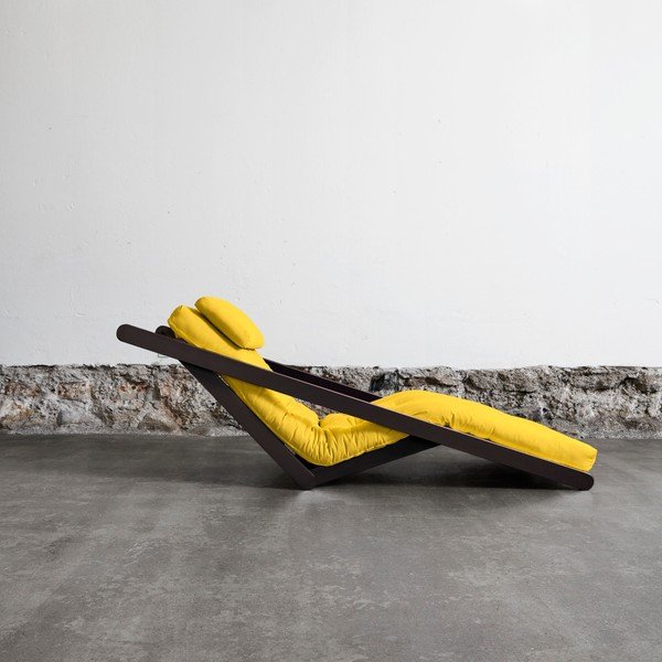 Mainīgs atpūtas krēsls Karup Figo Wenge/Amarillo-image-1