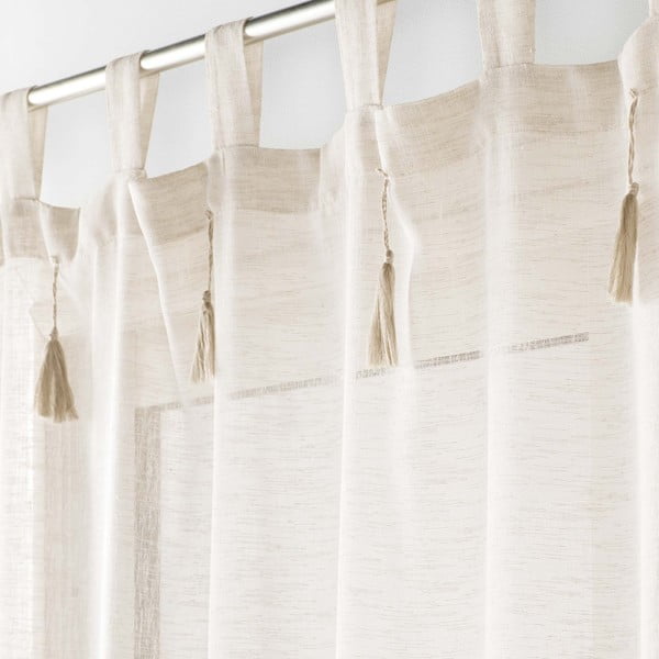 Bēšs dienas aizkars 140x240 cm Dalila – douceur d'intérieur-image-1