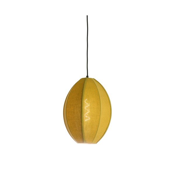 Zaļa piekaramā lampa ar auduma abažūru Milatos – Light & Living-image-2