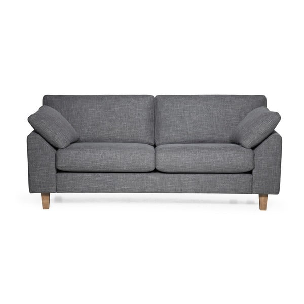 Pelēks dīvāns Scandic Garda, 225 cm