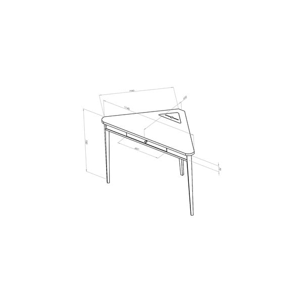 Balts stūra rakstāmgalds Ragaba Ashme-image-4