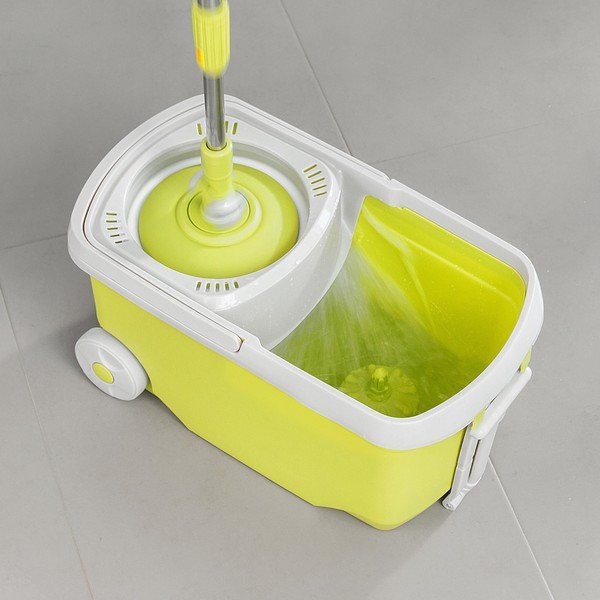 Dzeltens rotējošās mopes un spaiņa komplekts InnovaGoods-image-3