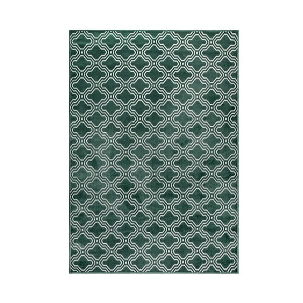 Zaļš paklājs White Label Feike, 160 x 230 cm