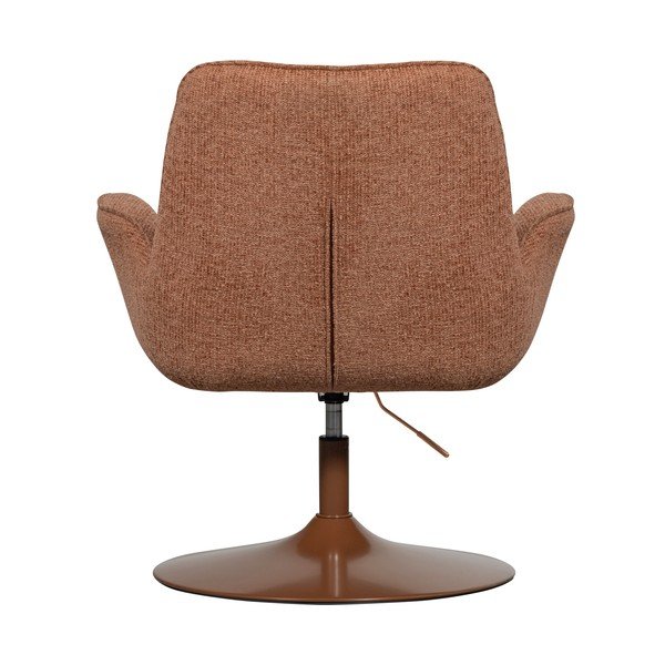 Oranžs atpūtas krēsls ar regulējamu sēdekļa augstumu Marten – WOOOD-image-4