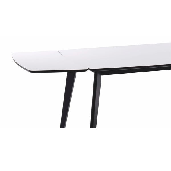 Melnbalta papildu galda virsma ēdamgaldam Rowico Griffin , 90 x 45 cm