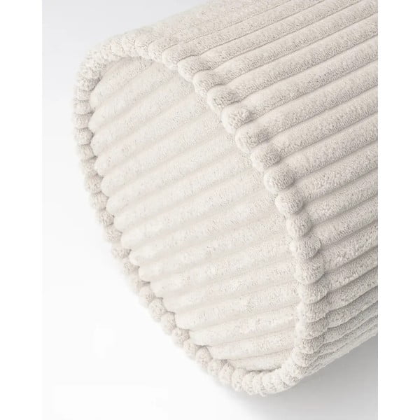 Krēmkrāsas velveta bērnu dīvāna spilvens Roll – Wigiwama-image-3