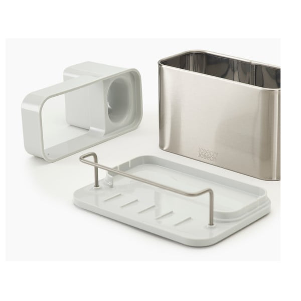 Sudraba krāsas metāla mazgāšanas līdzekļu turētājs Surface – Joseph Joseph-image-4