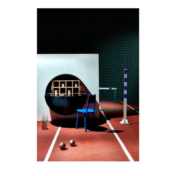 Melns un brūns izvelkamais skapis EMKO Pill-image-1