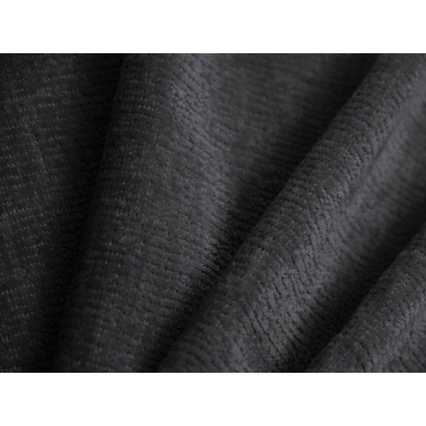 Tumši pelēka polsterēta vienvietīga gulta ar veļas kasti un redelēm 90x200 cm Kaelle – Micadoni -image-4