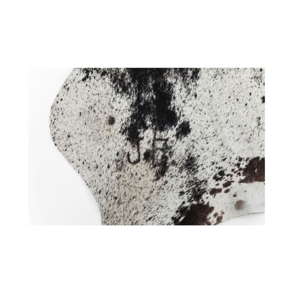 Balts un brūns govs ādas paklājs Kare Design Hide, 190 x 150 cm-image-2