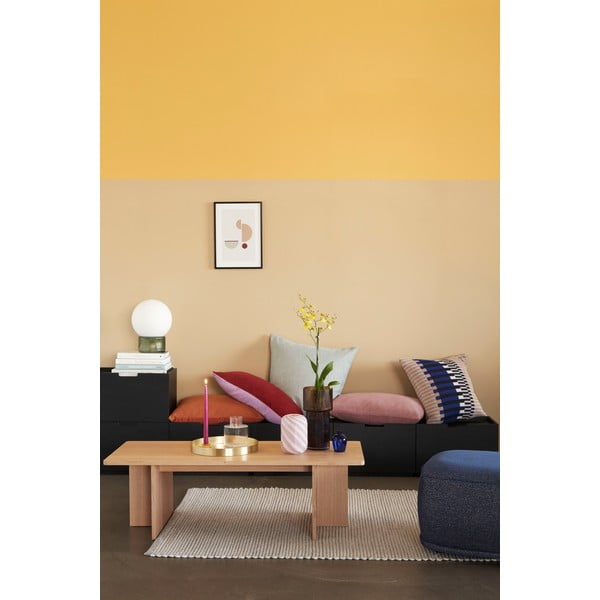 Ozolkoka kafijas galdiņš Hübsch Split, 120 x 50 cm-image-1