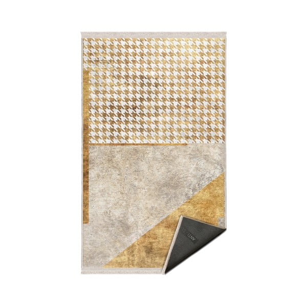 Paklājs bēšā/zelta krāsā 120x180 cm – Mila Home