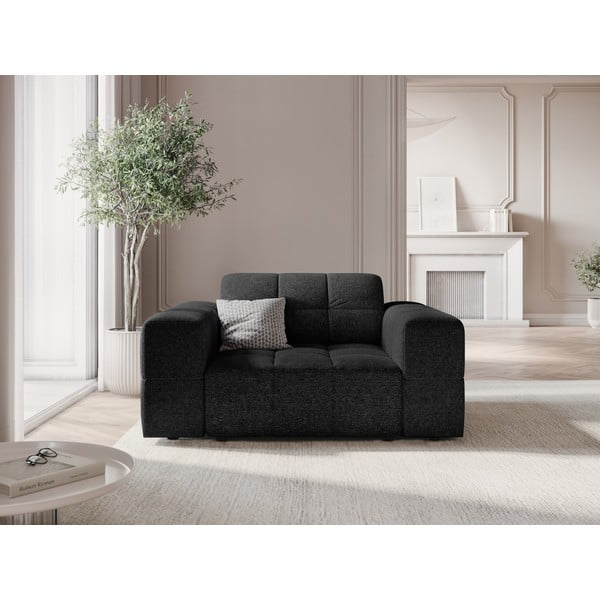 Antracīta pelēks atpūtas krēsls Chicago – Cosmopolitan Design-image-1