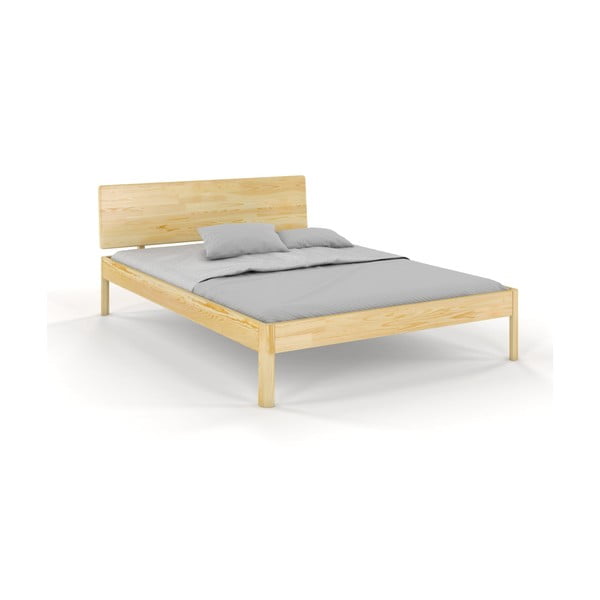 Divguļamā gulta no priedes dabīgā tonī 200x200 cm Ammer – Skandica