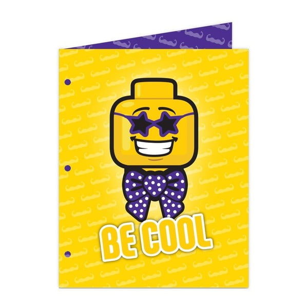 A4 LEGO® Iconic Be Cool papīra šķīvji