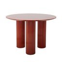 Spīdīgs apaļš ēdamgalds ø 110 cm Della – Bloomingville