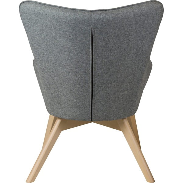 Pelēks atpūtas krēsls ar kāju balstu Niko – Ropez-image-4