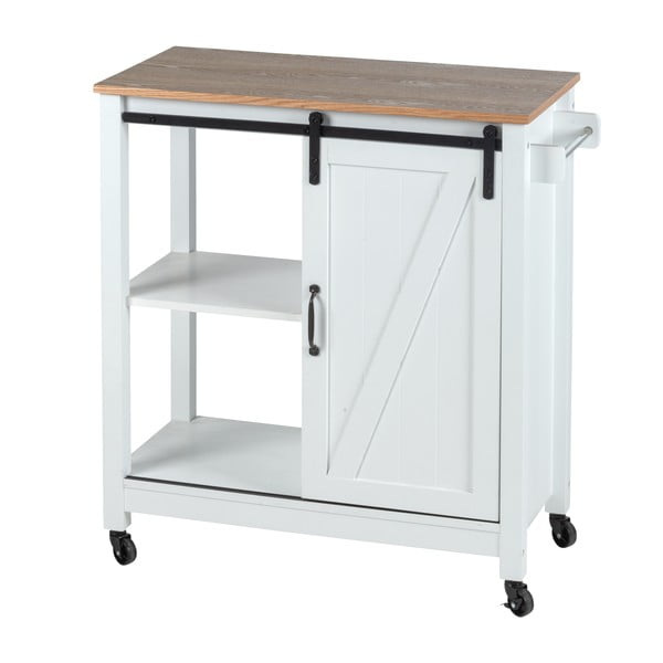 Servēšanas galds uz riteņiem 40x80 cm Country House – Wenko-image-3