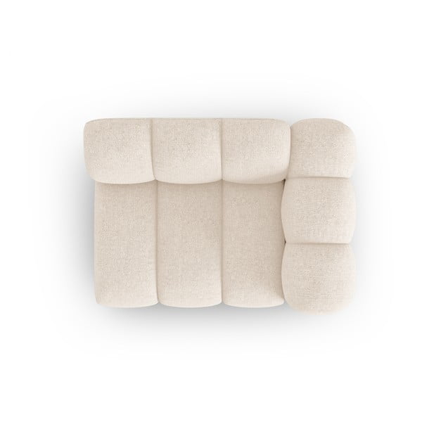 Krēmkrāsas modulārais dīvāns (ar labo stūri) Lupine – Micadoni Home-image-3