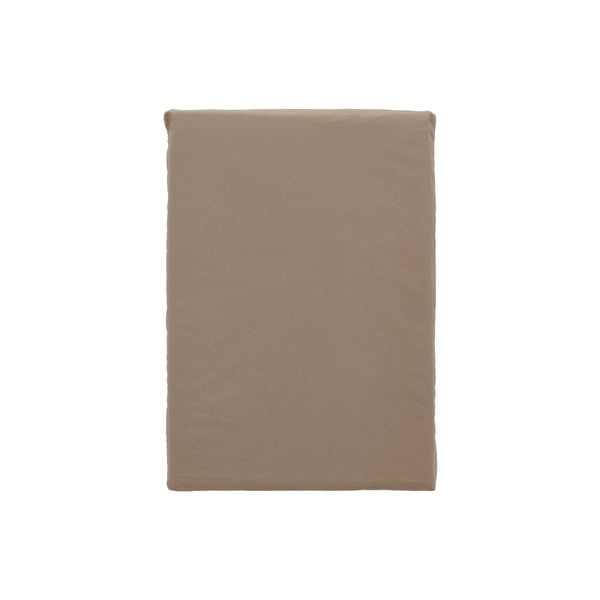 Brūna vienguļamā gultas veļa no kokvilnas perkala 140x200 cm Crisp – Södahl-image-3