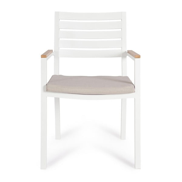 Balti metāla dārza krēsli (4 gab.) Henna – Bizzotto-image-1