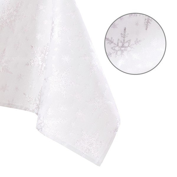 Galdauts ar Ziemassvētku motīvu 140x240 cm White Christmas – Restilo-image-2