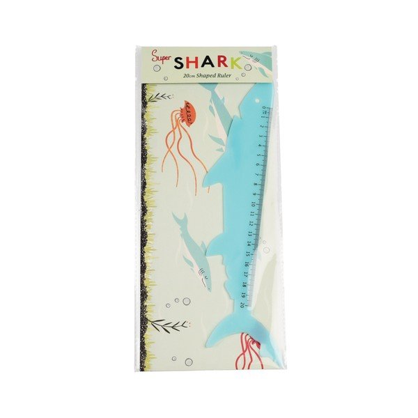 Plastmasas lineāls Rex London Shark-image-2