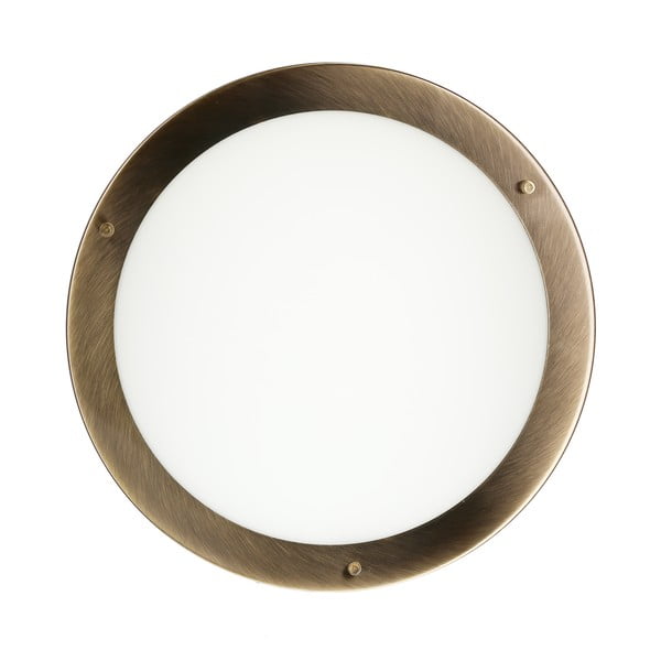 Griestu lampa bronzas krāsā ar stikla abažūru ø 18 cm Aquila – Candellux Lighting-image-4