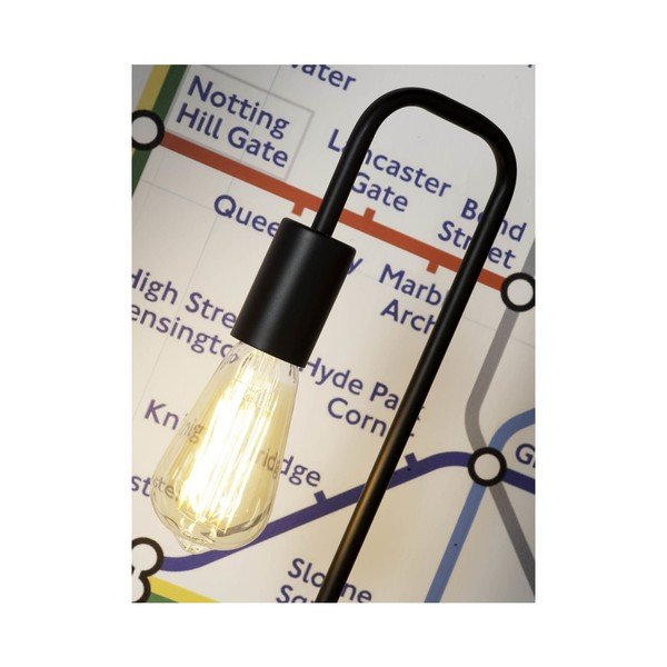 Melna galda lampa (augstums 44 cm) London – it's about RoMi-image-3